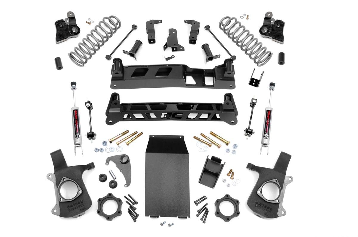 Cadillac Escalade Suspension Lift Kit - Rough Country - 6 Inch Lift Kit | NTD - '03-'06